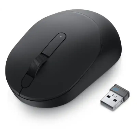 Dell MS3320W - Souris - optique - 3 boutons - sans fil - Bluetooth 5.0 - Noir