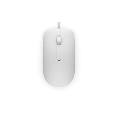 Dell MS116 - Souris Ambidextre - Optique 1000 DPI - 2 boutons - filaire - USB - Blanc