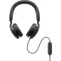 Dell Pro Plus WH5024 - Micro-casque - sur-oreille - filaire - Suppresseur de bruit actif - Certifié pour Microsoft Teams