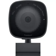 Dell WB3023 - Webcam - couleur - 2560 x 1440 - 2K QHD - audio - USB 2.0 - Certifiée Microsoft