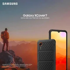 Samsung Galaxy XCover 7 Entreprise Edition Stockage 128GB - RAM 6GB - Écran 6,6" _batterie  4050 mAh Noir