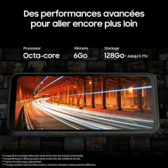 Samsung Galaxy XCover 7 Entreprise Edition Stockage 128GB - RAM 6GB - Écran 6,6" _batterie  4050 mAh Noir