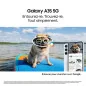 Samsung Galaxy A35 (5G)  - Stockage 256GB - Ram 6GB - Double SIM - écran Infinity-O FHD+ Super AMOLED de 6,6 pouces -  Bleu Nuit