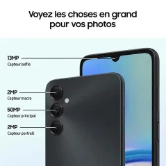 Samsung Galaxy A05s - Stockage 64GB - RAM 4GB - Écran FHD+ 6,7" _ batterie 5000 mAh _ Lime