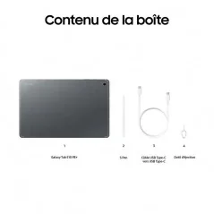 Samsung Galaxy Tab S10 FE+ Wi-Fi -  Écran 13.1" -  256 Go  Gris