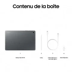 Samsung Galaxy Tab S10 FE Wi-Fi - Écran 10.9" 256 Go Gris