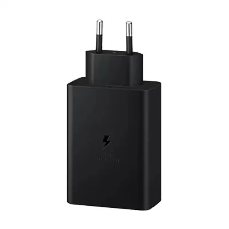 Samsung adaptateur chargeur secteur rapide USB-C 65W x2, USB-A x1 Noir EP-T6530NBEGEU
