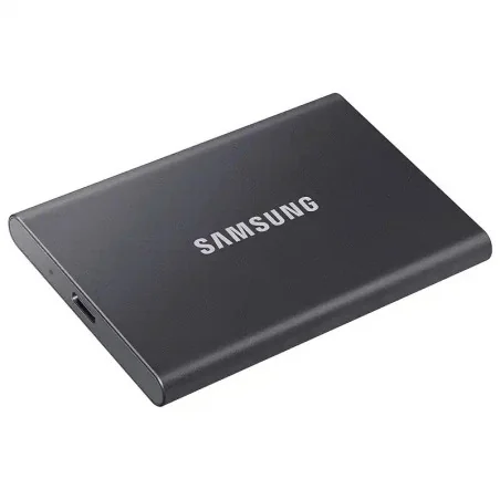 Samsung Disque dur externe Portable SSD T7 1 To Gris Dimensions du produit 85 x 57 x 8.0mm