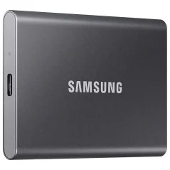 Samsung Disque dur externe Portable SSD T7 1 To Gris Dimensions du produit 85 x 57 x 8.0mm