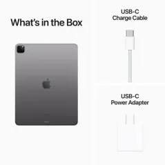 Apple iPad Pro 12,9  -  pouces 12,9 - fin, léger - Wi Fi + 5G - 256 Go - Puce M2 - Argent