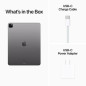 Apple iPad Pro 12,9  -  pouces 12,9 - fin, léger - Wi Fi + 5G - 256 Go - Puce M2 - Argent