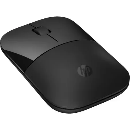 HP Z3700 Souris sans fil 2,4 GHz - 1200 ppp - Jusqu’à 16 mois d'autonomie - design plat - Noir