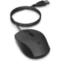 HP 150 Souris USB Type-A filaire - Jusqu’à 1600 ppp - Précise et confortable - navigation fluide - Noir