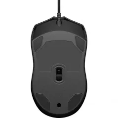 HP 100 Souris USB Type-A filaire - 3 boutons - Jusqu’à 1600 ppp - mouvements fluides - Noir
