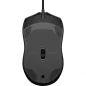 HP 100 Souris USB Type-A filaire - 3 boutons - Jusqu’à 1600 ppp - mouvements fluides - Noir