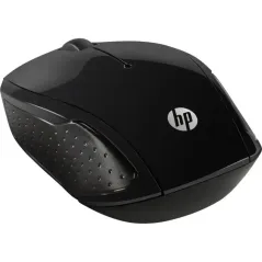 HP 200 Souris sans fil - USB-A 2,4 GHz - 1600 DPI navigation fluide - 12 mois d'autonomie - Noir