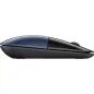 HP Z3700 Souris sans fil 2,4 GHz - 1200 ppp - 16 mois d'autonomie - style plat - Couleur Bleu foncé