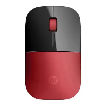HP Z3700 Souris sans fil 2,4 GHz - 1200 ppp - 1600 DPI - 16 mois d'autonomie - style plat - Rouge