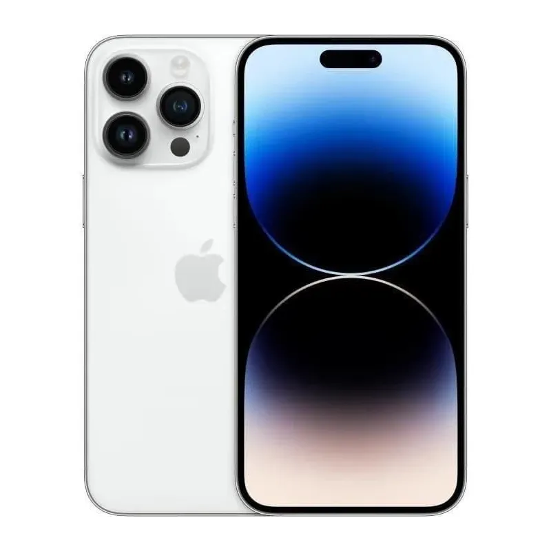 Apple iPhone 14 Pro - 512Go - 6,1 pouces - Poids 206g - Argent - Neuf - Garantie 1an