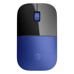 HP Z3700 Souris sans fil 2,4 GHz - 1200 ppp - Jusqu’à 16 mois d'autonomie - style plat - Couleur Bleu