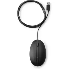 HP Wired Desktop 320M Souris USB Type-A filaire - 3 boutons - câble de 180 cm - 1200 ppp - Noir
