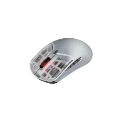 HyperX Pulsefire Haste 2 S Souris gamer sans fil 2,4 GHz - Bluetooth 5.1 - 120 heures d'autonomie - Argent