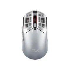 HyperX Pulsefire Haste 2 S Souris gamer sans fil 2,4 GHz - Bluetooth 5.1 - 120 heures d'autonomie - Argent