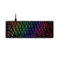 HyperX Alloy Origins 60 - Clavier AZERTY mécanique gaming - Double Shot PBT - aluminium