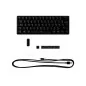 HyperX Alloy Origins 60 - Clavier AZERTY mécanique gaming - Double Shot PBT - aluminium