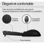 HP 650 Ensemble clavier AZERTY et souris sans fil 2,4 GHz -  20 mois d'autonomie - 10 m en zone ouverte