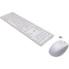 HP 650 Ensemble clavier AZERTY et souris sans fil 2,4 GHz -  20 mois d'autonomie - 10 m en zone ouverte