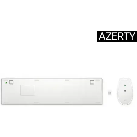 HP 655 Ensemble clavier et souris sans fil 2,4 GHz - 24 mois d'autonomie - 10 m en zone ouverte