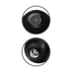 HyperX SoloCast - microphone USB - audio Plug N Play - Désactivation par pression - Support flexible et réglable - Noir