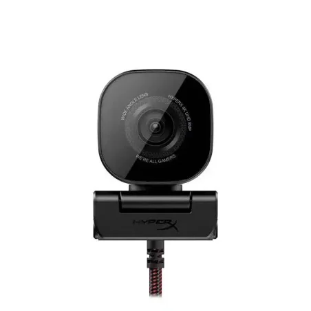 HyperX Vision S Webcam - Enregistrement 4K 30 IPS - USB-C 3.0 - Angle de vue de 90°