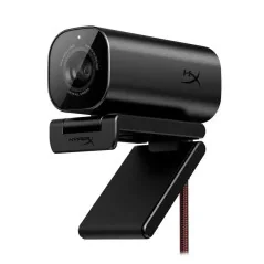 HyperX Vision S Webcam - Enregistrement 4K 30 IPS - USB-C 3.0 - Angle de vue de 90°