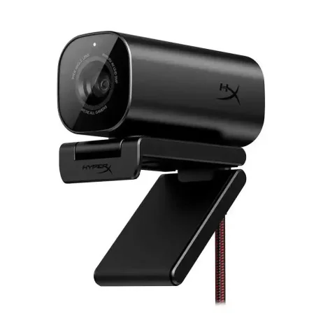 HyperX Vision S Webcam - Enregistrement 4K 30 IPS - USB-C 3.0 - Angle de vue de 90°