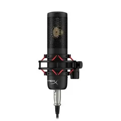 HyperX ProCast - Microphone XLR - Condensateur à grand diaphragme pulvérisé à l'or - Diagramme polaire cardioïde