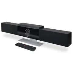 HP Poly Studio Barre de visioconférence USB - caméra UHD 4K - Certification avec Zoom, Microsoft Teams