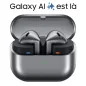 Samsung Galaxy Buds3 Argent Dms de écouteurs (HxWxD, mm) 18.1 x 20.4 x 31.9
