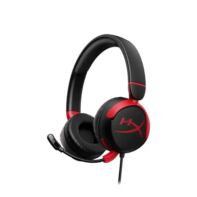 HyperX Cloud Mini Casque filaire gaming - Son immersif - Microphone pivotant durable - Oreillettes rotatives - Noir